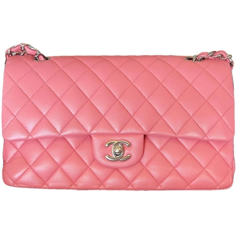 Chanel Lambskin Medium Double Flap